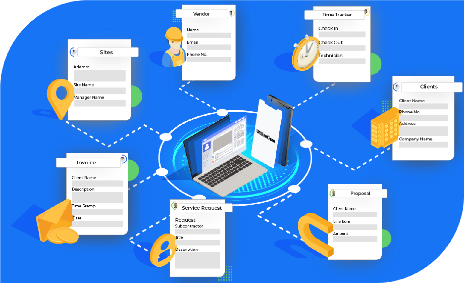 With UtilizeCore Task Management